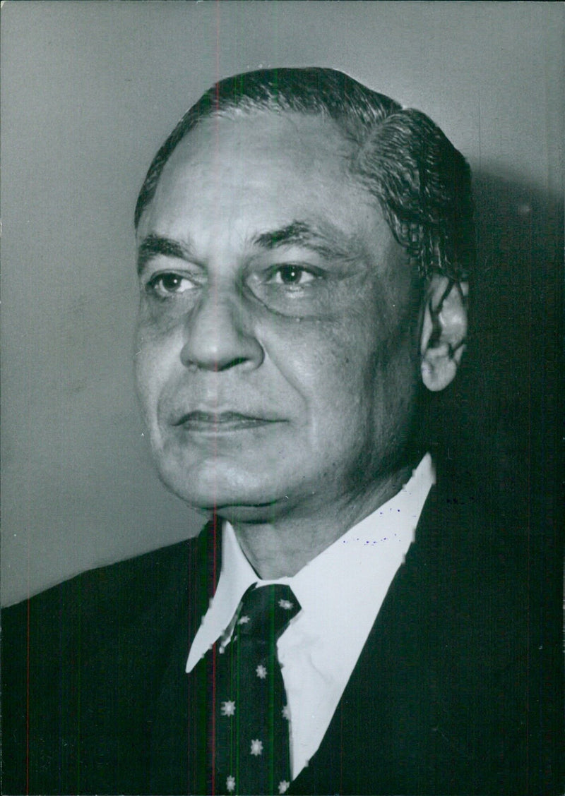 Indian Diplomats: BRAJ KUMAR NEURU Indian Ambassador to the United States of America. - Vintage Photograph