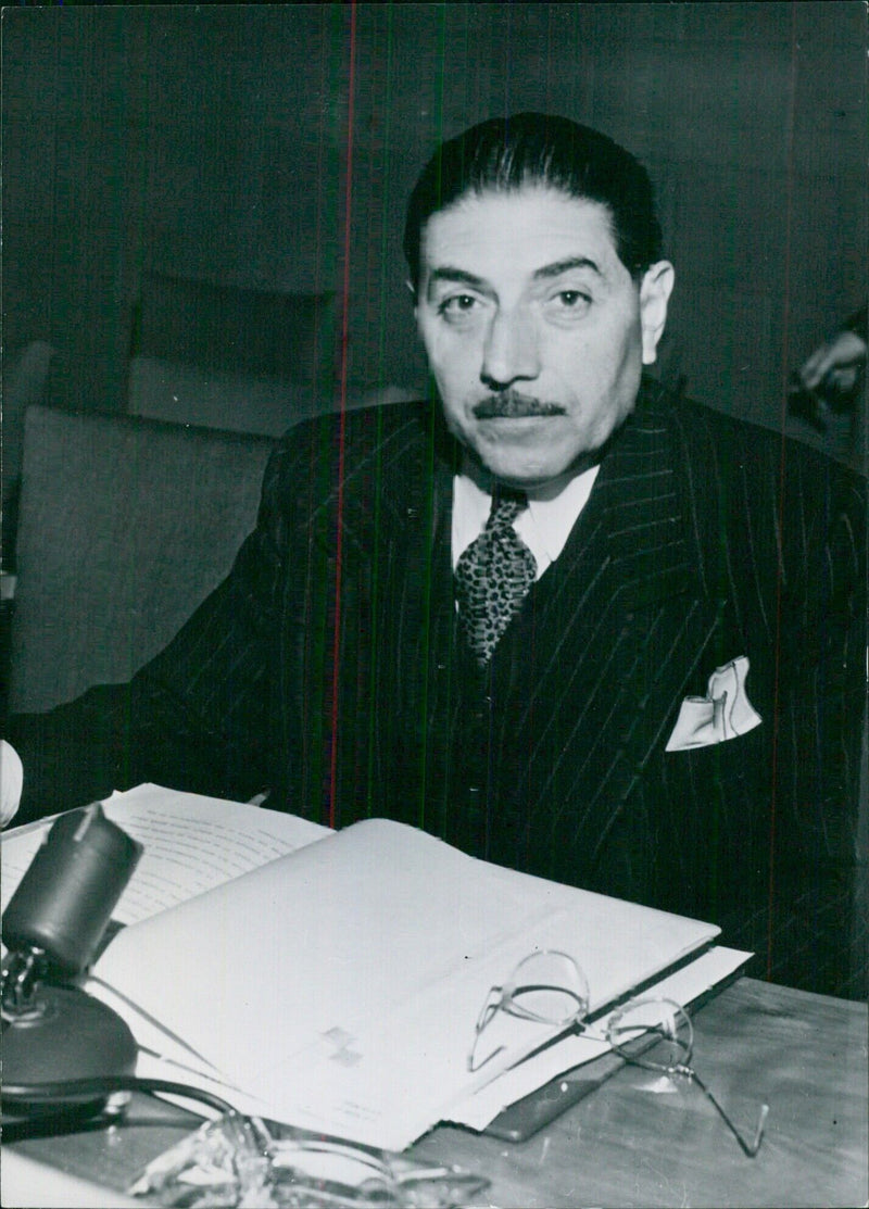 DR. LUIS PADILLA NERVO Permanent Representative from Mexico to the United Nations - Vintage Photograph