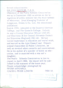 Sir John Newsom, Chairman of the Public Schools Commission - Vintage Photograph