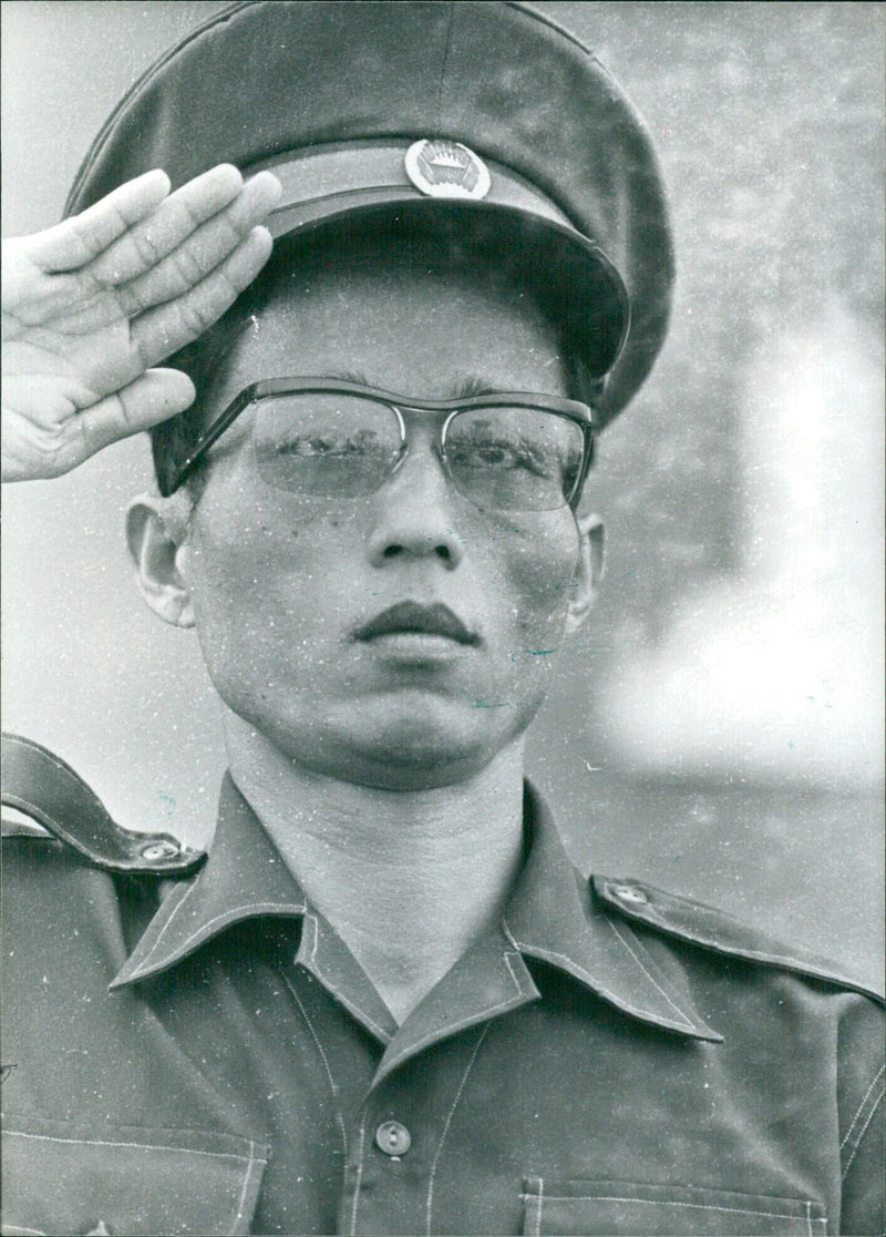 Pen Sovan, Vice-President of the People's Revolutionary Council of Democratic Kampuchea (Cambodia) - Vintage Photograph