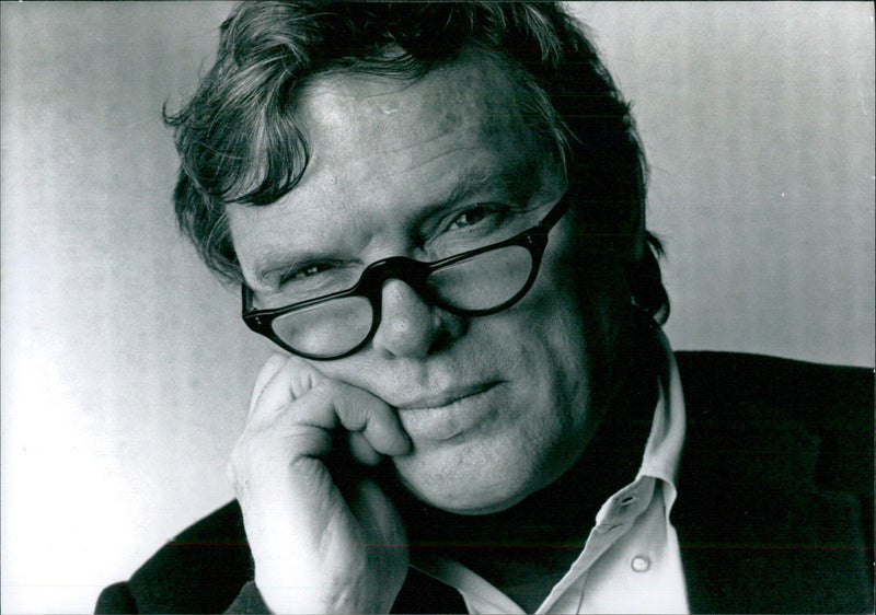 D.A. Pennebaker, American film director - Vintage Photograph