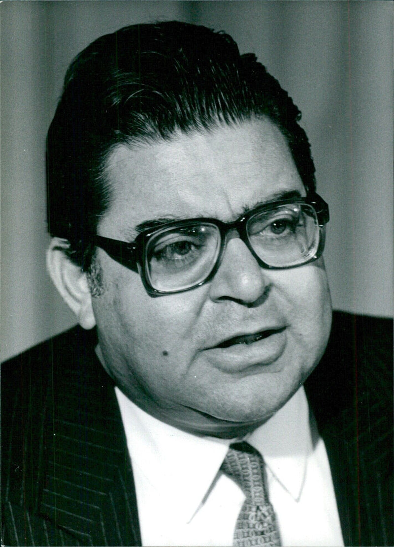 Prof. Andre Goncalves Pereira, Portugal's Minister of Foreign Affairs - Vintage Photograph