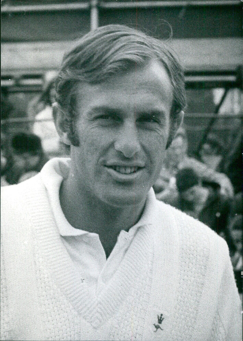 JOHN NEWCOMBE, Jugador de Tenis Australiano - Vintage Photograph