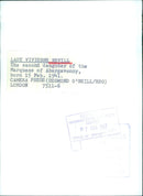 Lady Vivienne Nevill - Vintage Photograph