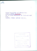 Czech Minister of Education, PROF.ZDENEK NEJEDLY - Vintage Photograph