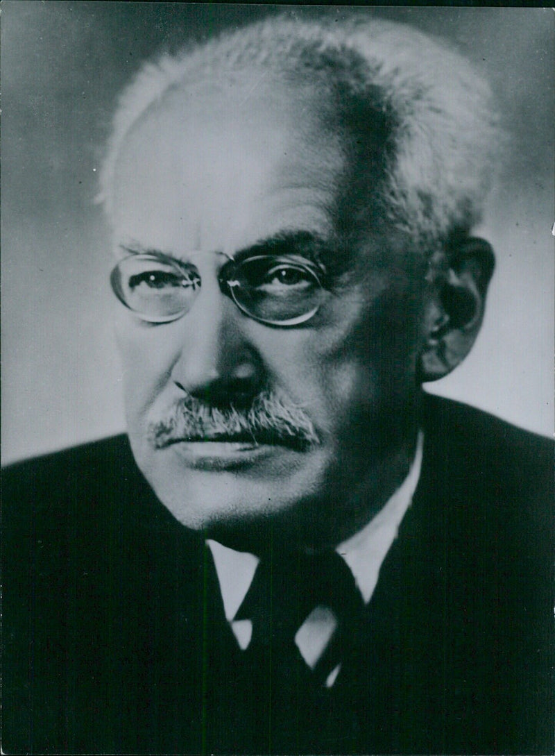 Czech Minister of Education, PROF.ZDENEK NEJEDLY - Vintage Photograph