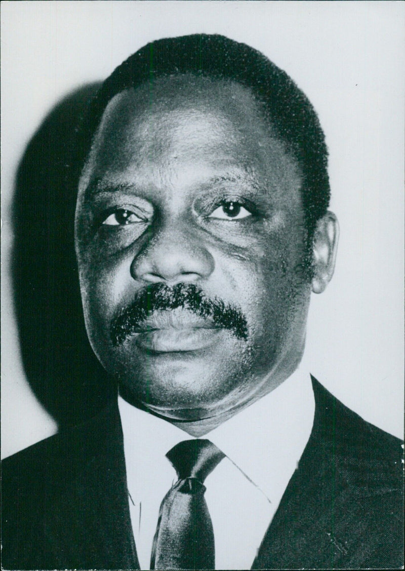 Congolese politician Victor Nendaka, Minister of Transport and Communications - Vintage Photograph