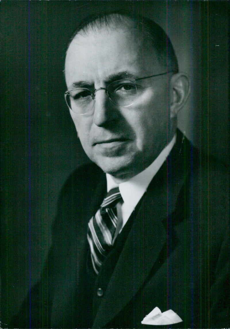 American Personalities: HERBERT V. PROCHNOW - Vintage Photograph