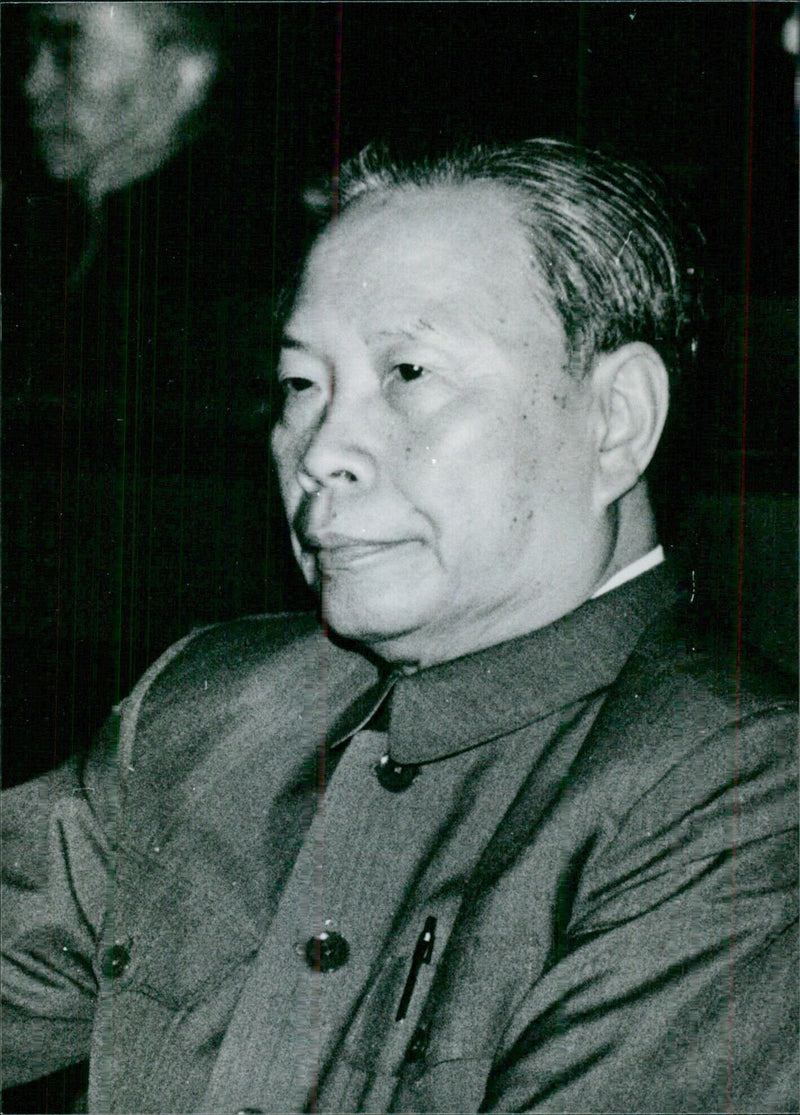 PENG CHONG OPS Pang Chong, Member of the Politburo of the Chinese Communist Party. - Vintage Photograph