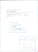 Finnish Politicians: AHTI PEKKALA OPS - Vintage Photograph