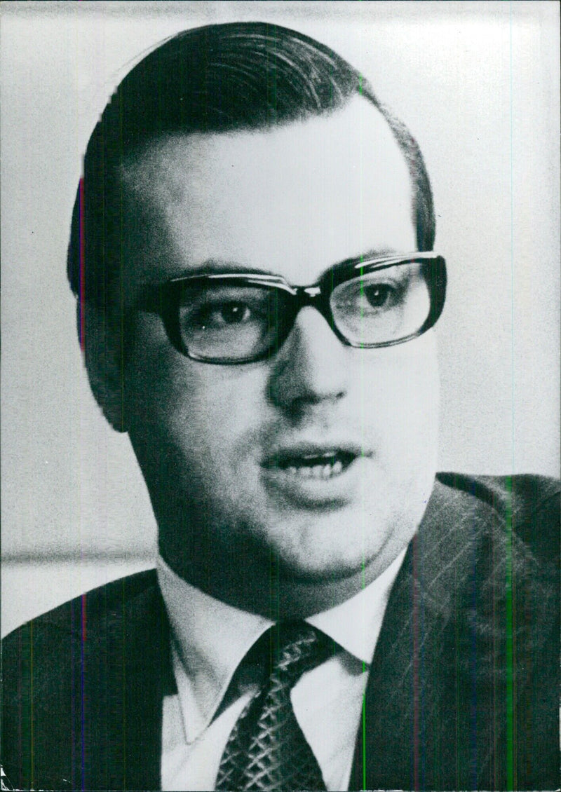 Brazilian Politician Marcos Vinicius Pratini de Moraes, Minister of Industry and Commerce since 1970 - Vintage Photograph