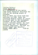 Italian Writer Vasco Pratolini - Vintage Photograph