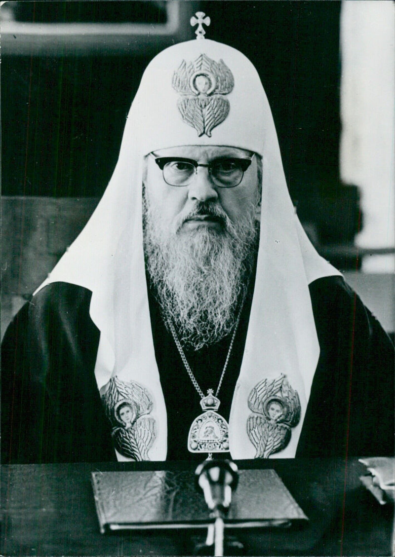 Patriarch Pimen of Moscow and All Russia - Vintage Photograph