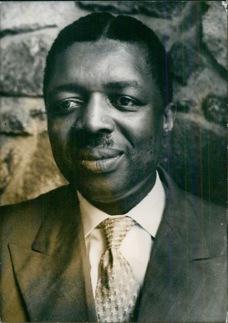 Sierra Leone Politicians: S. A. 3. PRATT Minister of External Affairs. - Vintage Photograph