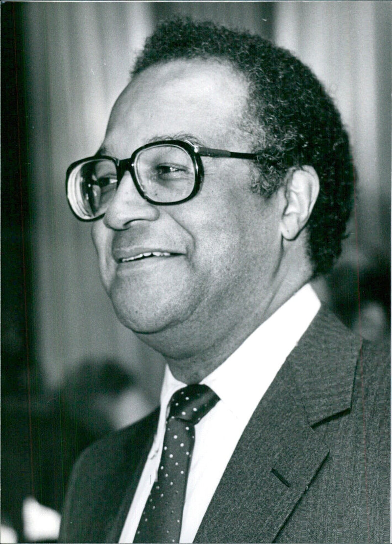 Samuel Pierce, Secretary of Housing and Urban Development in the Reagan administration - Vintage Photograph