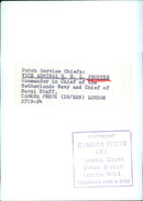 Dutch Service Chiefs - Vintage Photograph