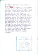 The Trans-Antarctic Expedition - Vintage Photograph