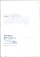 Laotian Diplomats - Vintage Photograph