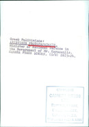 ARISTIDIS PROTOPAPADAKIS, Minister of National Defence in the Government of Mr. Karananlis - Vintage Photograph