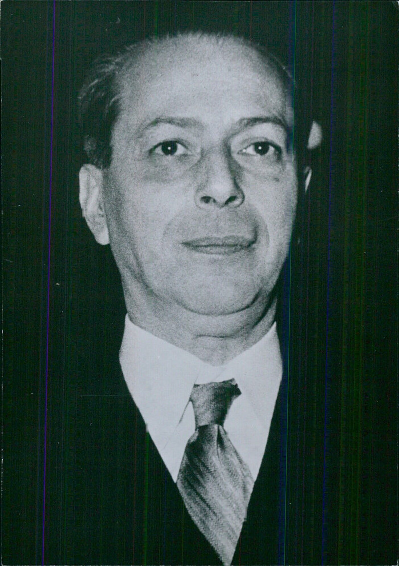 ARISTIDIS PROTOPAPADAKIS, Minister of National Defence in the Government of Mr. Karananlis - Vintage Photograph