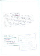 Israeli Politicians: GENERAL MATTI PELED - Vintage Photograph