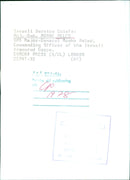 Israeli Service Chiefs: Mai.-Gen. MOSHE PELED OPS - Vintage Photograph