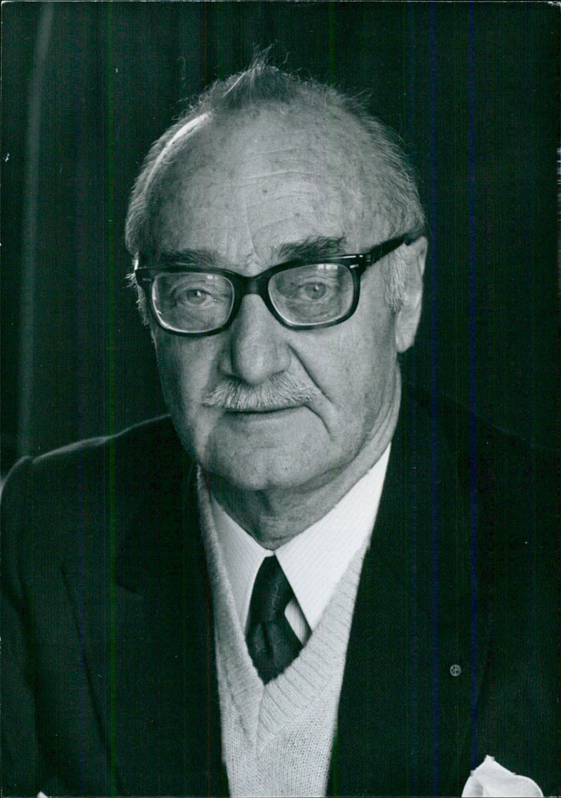 PRINCE GUY DE POLIGNAC, President and Director-General of the Champagne House of Pommery and Greno - Vintage Photograph