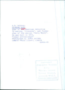 Raymond Burr, Star of "Ironside" and "Perry Mason" - Vintage Photograph