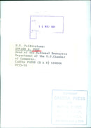 US Politician Howard A. Post, head of the National Resources Department of the U.S. Chamber of Commerce. - Vintage Photograph