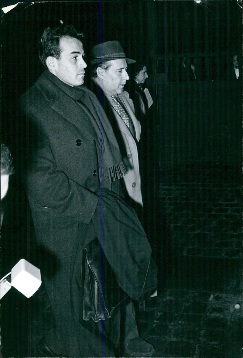 Ingrid Bergman's Trial in the WAIS Court - Vintage Photograph