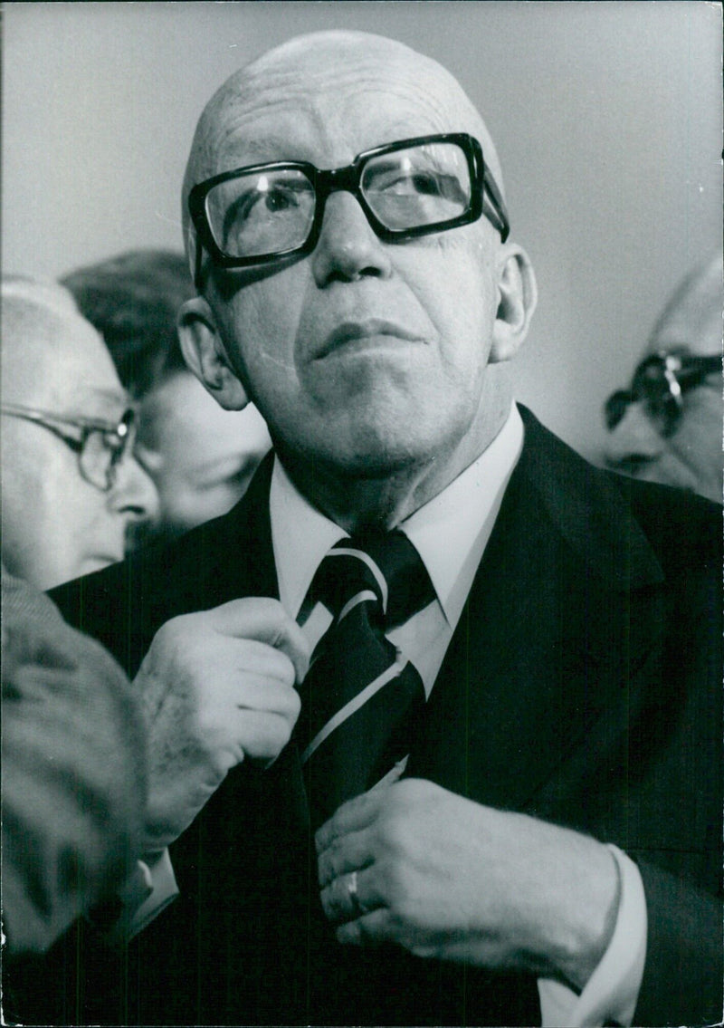 Brazilian Senator Jose de Magalhães Pinto campaigning for the presidency - Vintage Photograph