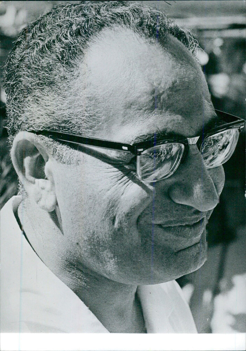 MORDECHAI BEN PORATZ, Israeli Politician - Vintage Photograph