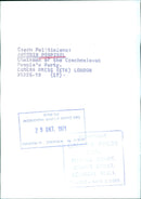 Czech Politicians: ANTONIN POSPISIL Chairman of the Czechoslovak People's Party - Vintage Photograph