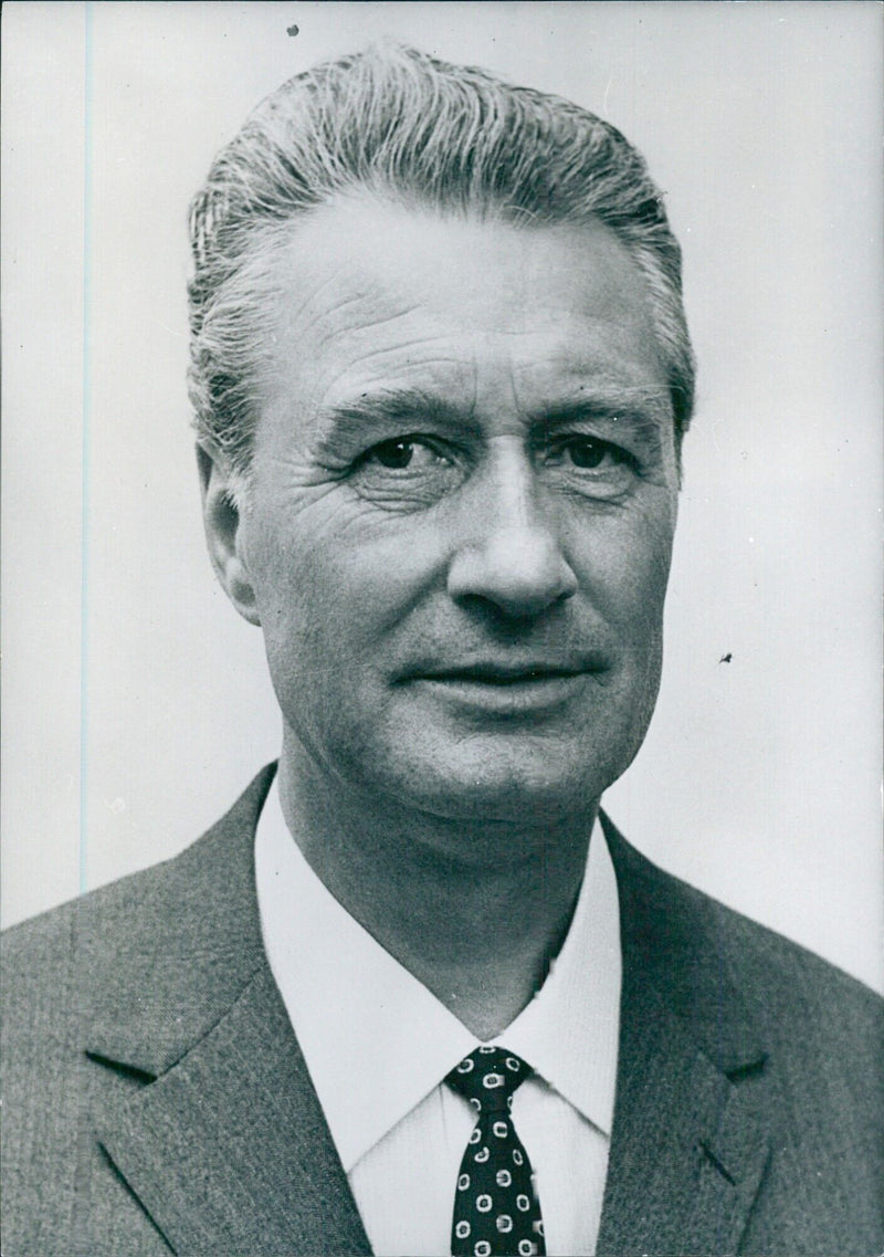 JERZY POPKO, Polish Minister of Forestry and the Timber Industry - Vintage Photograph