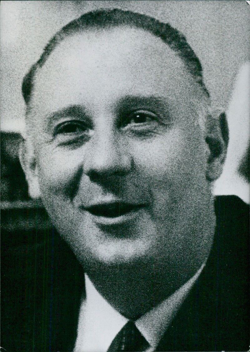 M. MICHEL PONIATOWSKI, Secretary-General of the Federation of Independent Republicans - Vintage Photograph