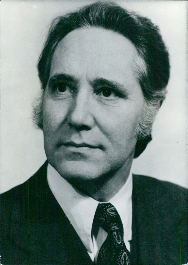 MAGNUS TORFI OLAFSSON Iceland's Minister of Education and Cultural Affairs - Vintage Photograph