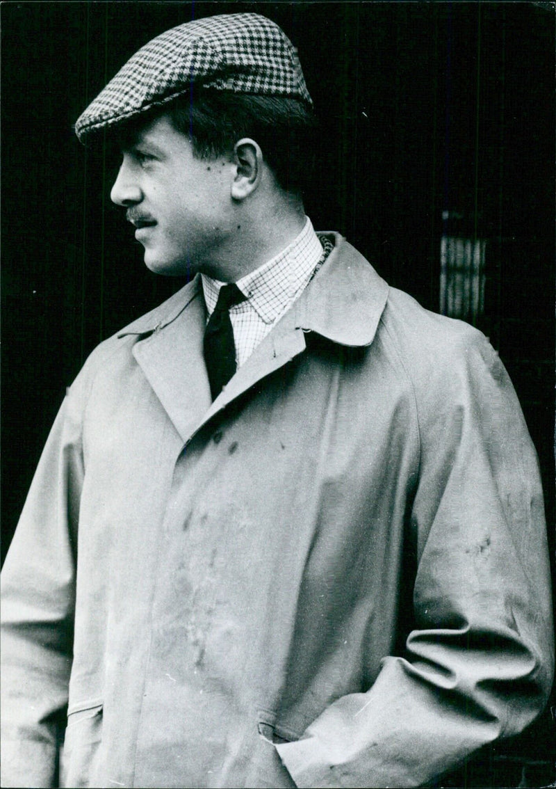 British Personalities: WILLIE POOLE Master of the Dartmoor Hunt since 1964. - Vintage Photograph