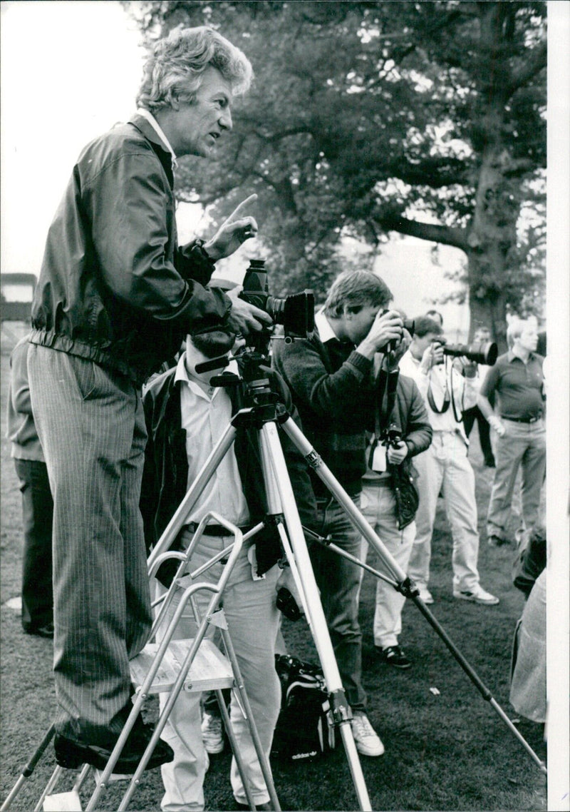 LORD LICHFIELD at the Ryder Cup golf competition - Vintage Photograph