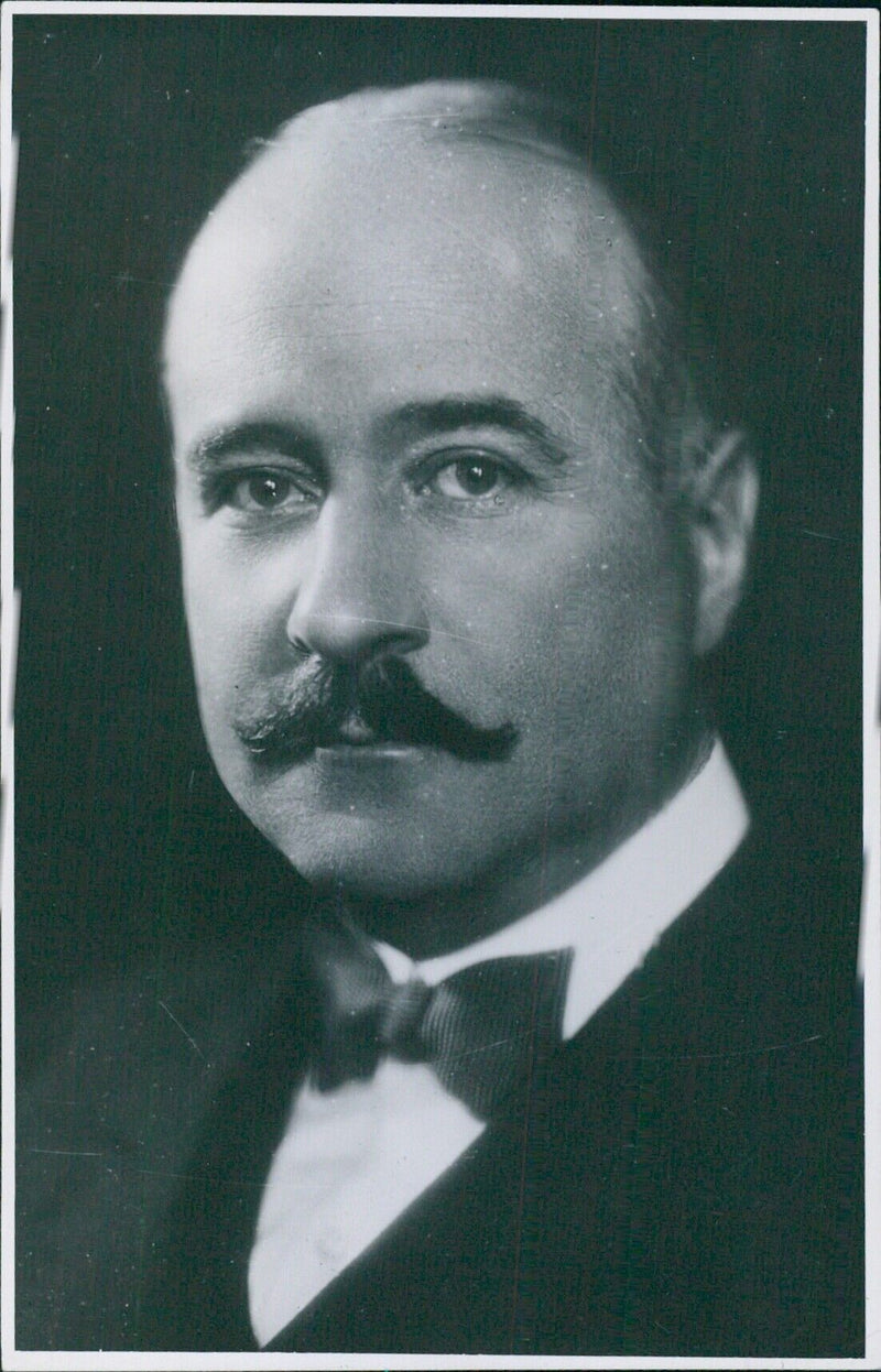 FRANCOIS PONCET French Foreign Office's chief expert on German Affairs. - Vintage Photograph