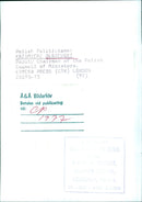 Polish Politician Kazimierz Olszewski - Vintage Photograph