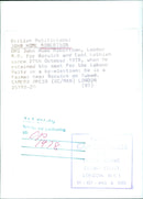 British Politician John Home Robertson - Vintage Photograph