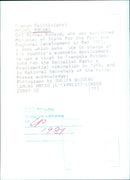 French Politicians: MICHEL ROCARD - Vintage Photograph