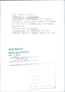 CHARLES E. ROBINSON, Assistant Secretary of State - Vintage Photograph