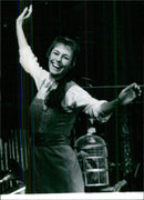 British Actress Liz Robertson as Eliza Doolitle in "My Fair Lady" - Vintage Photograph