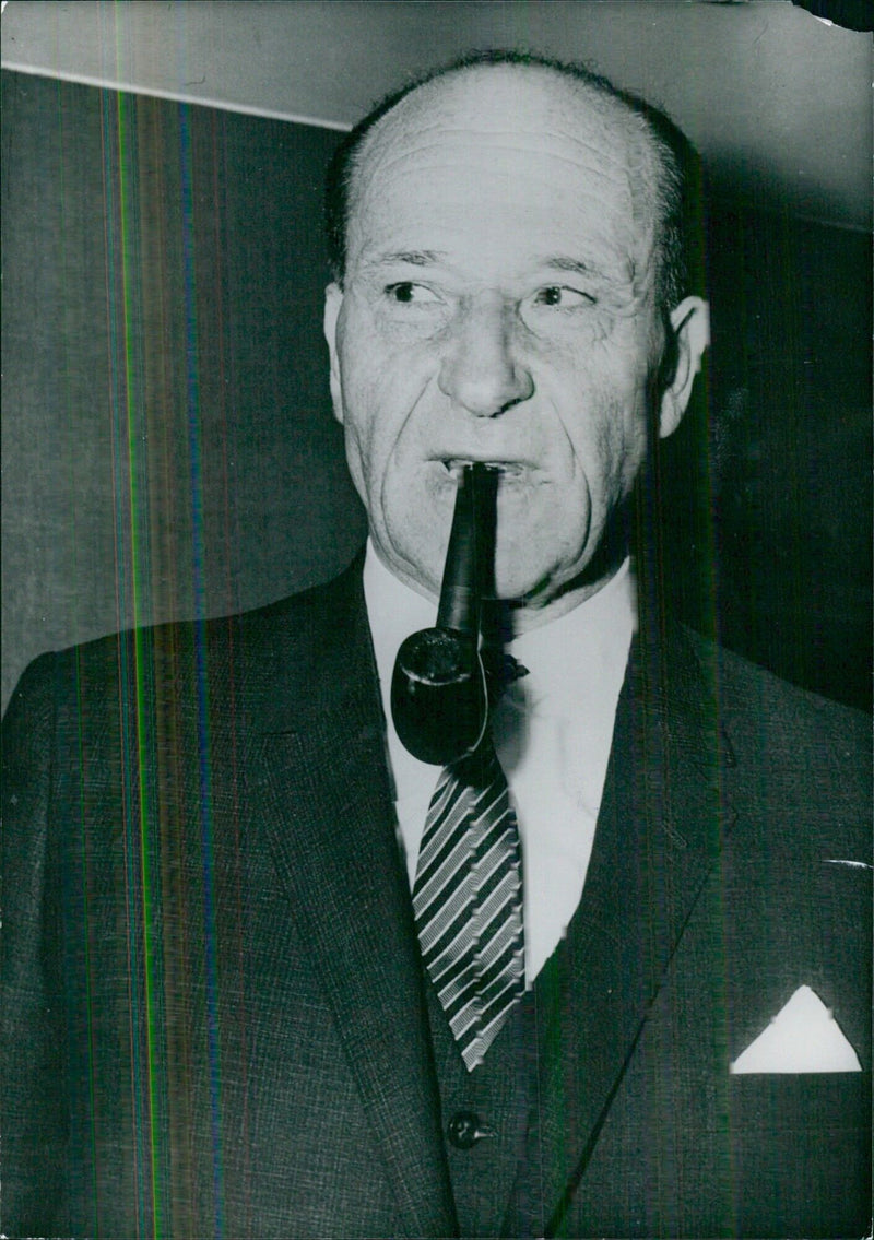 ELIMELECH RIMALT, Minister of Posts of Israel - Vintage Photograph