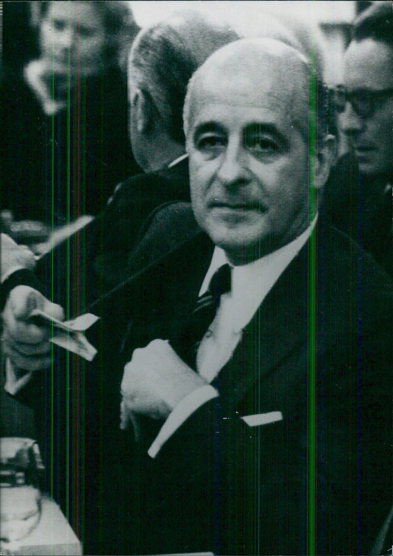 French Businessman and Politician: ANDRE RIVES-HENRYS - Vintage Photograph