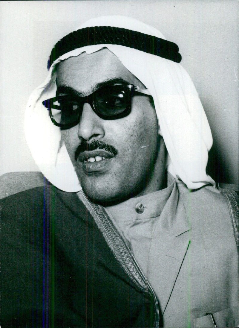 YOUSEF SAYED HASHIM AL-RIFA'I, Minister of State for the Council of Ministers' Affairs - Vintage Photograph