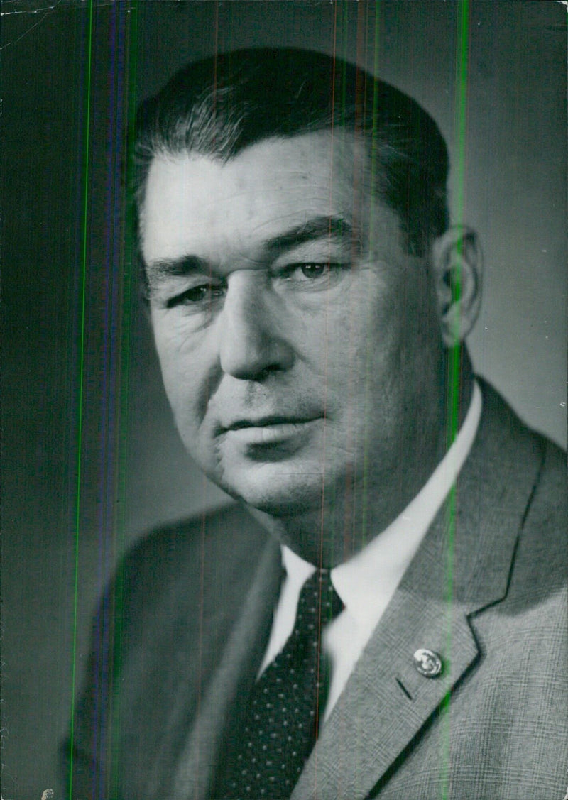 JESS M. RITCHIE, National Chairman of the Constitution Party - Vintage Photograph