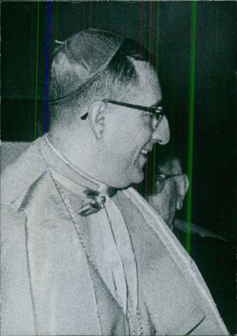 MGR Juan Landazuri Ricketts to be Created a Cardinal - Vintage Photograph