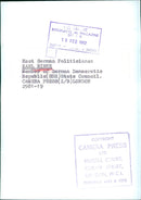 East German Politician Karl Rirke - Vintage Photograph